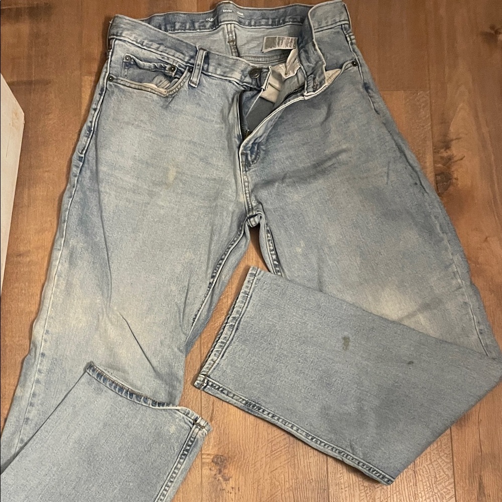 Old Navy Men's Denim Jeans in Light Blue
